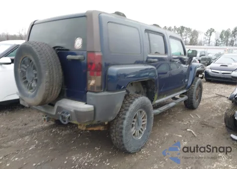 2007 Hummer H3 Suv из США, поврежденный, VIN 5GTDN13E478177185